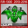 OEM Codework для Yamaha FJR-1300 FJR 1300 A CC FJR1300A 2001-2016 лет Moto Body 112No.10 FJR1300 13 14 15 16 глянцевый зеленый FJR-1300A 2013 2014 2015 2016