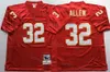 Fotbollströjor throwback Football Vintage 58 Derrick Thomas Jersey 1994 75th 35th Anniversary 19 Joe Montana 32