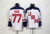 CEOMIT 2016ワールドカップブランクチームUSAホッケージャージ32ジョナサンクイック67 Max Pacioretty 77 TJ Oshie 81 Phil Kessel 88 Patrick Kane Hockey Jersey