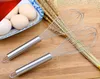 8/10 tum rostfritt stål äggbeater handkräm visp mixer kök ägg verktyg omrörande slagare bakning mjöl blandare