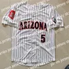 Nouveau maillot de baseball des Wildcats de l'Arizona de la NCAA Kenny Lofton blanc taille S-3XL broderie entièrement cousue