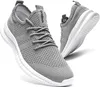 Mens Walking Shoes Non Slip Tennis Shoes Lightweight Breattable Mesh Casual Workout Gym Sneakers