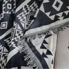 Одеяла геометрический диван бросить одеяло скандинавски