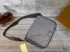 L12 V ilçeler PM Crossbody Messenger çanta Çapraz Vücut Eclipse Tuval Deri Hobo Omuz Cüzdanları Tasarlar Tasarımcılar Lüksler Erkek Çanta N41029 M45627 TRIO TOTE CURSE