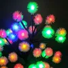LED 스노우 트리 나이트 라이트 램프 램프 요정 광섬유 크리스마스 파티 실내 홈 장식 휴가 조명 H220423