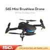 2022 nouveau S6S Mini GPS Drone 4K professionnel double HD EIS caméra flux de lumière 5G Wifi sans brosse pliant quadrirotor RC hélicoptère jouets