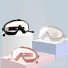 Utomhus simglasögon öronpropp 2 i 1 uppsättning för barn anti-dimma UV skydd simning glasögon med öronproppar i 4-15 år barn g220422