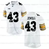 New Custom Men Women Youth Iowa Hawkeyes Football Jersey Brandon Smith George Kittle Josey Jewell Josh Jackson Desmond King Nick Niemann AJ