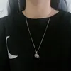 Hangende kettingen verkopen persoonlijkheid olifant dier 30% verzilverde dames ketting groothandel sieraden voor vrouwen hiphop cadeaubonistant