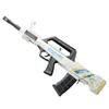 Manual QBZ Soft Bullet Shell Ejection Toy Gun Blaster Rifle Sniper Shooting Model Gun For Adults Boys Outdoor Games