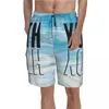 Men's Shorts Perform Band Youth Music Art Board Cool Guitar Drum Fervor Funny Pattern Beach Short Pants Man Printing Plus Size TrunksMen's