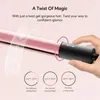 Kipozi Professional Hair striaghtener nanoインスタント加熱フラットアイアン2 in 1カーリング鉄ヘアツールLCDディスプレイ220602