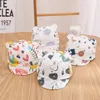 Mignon Cartoon Cartoon Baby Hat Spring Summer Baby Boy Girl Baseball Cap pour nouveau-née Coton Soft Cotton