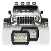 18W 30W 48W 51W 60W LED iş Işık Taşkın Spot Işıklar Sürüş lambası Offroad Araba Kamyonu SUV Spotlight Araba Aksesuarları 4 inç