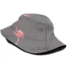 Berets Cinessd Fashion Bucket Hats Fisherman Caps For Women Men Gorras Summer Charcoal Pink Flamingo