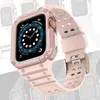 Correa deportiva transpirable Apple Watch Band 7 6 SE 5 4 3 44mm 40mm pulsera de silicona para iWatch Series 41mm 45mm 38mm 42mm