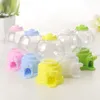 Gift Wrap 5pcs/lot Light Bulb Candy Box Rotatable Sugar Machine Plastic