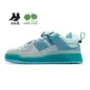 Wysokiej jakości męskie forum Low Sneakers Buty Bad Bunny Powrót do szkoły kobiety na świeżym powietrzu Og jasnoniebieski pszenit pszeniczny Collegiate Purple