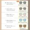 Lunettes de soleil Aévogue accessoires polarisés Cadre Spectacles Femmes Lunes de mode d'extérieur Men de lunettes Polygon Unisexe UV400 AE1214