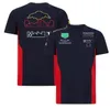 F1 Formula One racing T-shirt summer short-sleeved shirt with the same custom