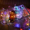文字列100 LEDクリスマスパーティーフェスティバルストリングライト装飾ランプEU/USプラグイン