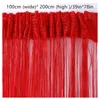 Curtain & Drapes Net Wedding Party Decoration Tassel Window Curtains String Door Screen Panel Hanging Beaded CurtainsCurtain DrapesCurtain