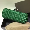 Design retrò codice dorato nastro tessitura borsa da sera giuntura pelle di serpente multifunzionale portatile da donna nuova moda multifunzionale piccolo portagioie cosmetico