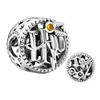 Andy Jewel Authentic 925 Sterling Silver Beads Herry Poter X Pandora Icons Openwork Charm Charms Fits European Pandora Style Jewelry Bracelets & Neckla