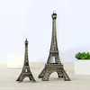 Oggetti decorativi Figurine 25cm Metal Art Crafts Parigi Torre Eiffel Modello Figurine Statua in lega di zinco Souvenir di viaggio Azioni Creative Gi