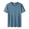 Schnell trocknendes Sport-T-Shirt für Herren, kurze Ärmel, Sommer, lässig, Weiß, Übergröße 6XL 7XL 8XL 9XL, Top-T-Shirts, Fitnessstudio, T-Shirt-Kleidung 220629