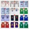 Maillot de basket-ball NCAA Petrovic Redick Smith Johnson Bamba Rose Porzingis Gin￳bili Doncic Rodman DiVincenzo Bibby Petrovic Thomas Wall Irving Nash Young Stockton