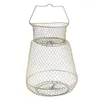 Accessoires de pêche - Pliable Portable Fil d'acier Pot Piège Filet Crabe Crawdad Cage Poisson BasketFishing