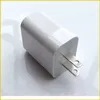 Стеновые зарядные устройства тип C USB Двойной порт 2.1A Выход для iPhone 13 Pro Max 12 11 Power Adapter Poly Bag Упаковка