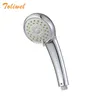 AirTurbo Water Saving Shower Head 3Spray Bathroom Hand Shower Handheld Showerhead 3.5 inch Chrome 150cm PVC Hose 201105