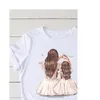 Short Sleeve Lovely Mom Womens T-shirt Mama Mother Women Print Summer Graphic T Shirt Casual Clothing Fashion Clothes Female Top