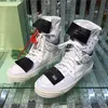 المصمم الرفاهية قبالة الأحذية غير الرسمية 17AW C/O Court 3.0 White Iridescent Sneakers مع مربع أصلي أفضل جودة