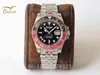 Rollenx uxury Watch Date GMT Aangepaste luxe GM Factory 904L staalmaat 40 mm GMT 3285 Bewegings keramische bezelreeks