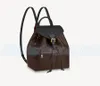 Designer bookbag Genuine Leather tote mini school Bag luxury womens mens backpack MONTSOURIS Handbag Shoulder Bags bookbags Embossing Fashion backpacks SPERONE