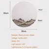 Chinois moderne simple 5W LED LAMBRE LAME EL lamp Creative Bedside Office Bra Asle Asle Decorative Wall Sconce 220705