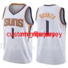 2021 Tani Devin Booker Devin Booker Jerseys Basketball Swing Player i haftowe koszulki do koszykówki S-xxl