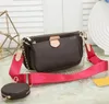 Gorąca torba designerska 3 sztuka kobiety mini torby wysokiej jakości Handtasche torba na ramię damska torebka skórzana crossbody louiseitys viutonitys