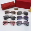 occhiali da sole della dea Funzione Fashion Frame Eyewear Luxury Alta qualità 6 colori 1308 Occhiali da sole firmati Occhiali da sole da donna da uomo Uv400 Occhiali da vista