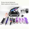 Massageadores brinquedos sexuais máquina feminina masturbação bombeamento arma com vibradores acessórios brinquedos automáticos para mulheres vagina anal plug vibra3522810