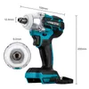 21V Electric Impact Wrench Brushless Wrenchs Cordless With Li-ion Battery Hand Drill Installation Power Tools H220510