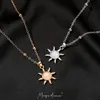 Colares pendentes por atacado Europa na Europa Bohemia Sun Stars Stars Gold Silver Plating Light Women Women Colar GiftPenda