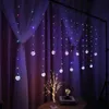 Cordes LED Télécommande Fil De Cuivre Globe Ampoule Fenêtre Rideau Lumières USB Power Wishing Ball Fairy String Light Decor Pour Chambre WeddingL