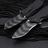 1Pcs Z0350 Flipper Folding Knife S30V Titanium Coating Drop Point Blade G10 with Stainless Steel Sheet Handle Ball Bearing Poket Folder Knives 3 Blade Styles