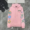 Novo AOP Jacquard Letter Knit Sweater Hoodies no outono inverno 2022Acquard Knitting Machine e personalizado jnlarged detalhe tripulação pescoço253h