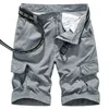 Hommes Cargo Shorts été armée militaire coton lâche tactique Joggers hommes plusieurs poches travail décontracté pantalons courts 220715