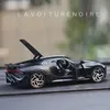 1:32 Bugatti Lavoiturenoire Black Dragon Supercar Toy Alloy Car Diecasts Toy Model Model Toys للأطفال 220507